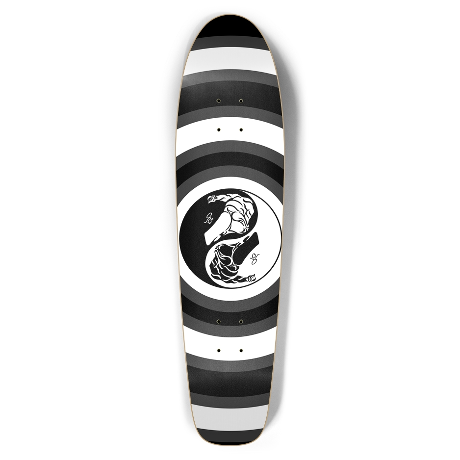 YinYan Cruiser Skateboard