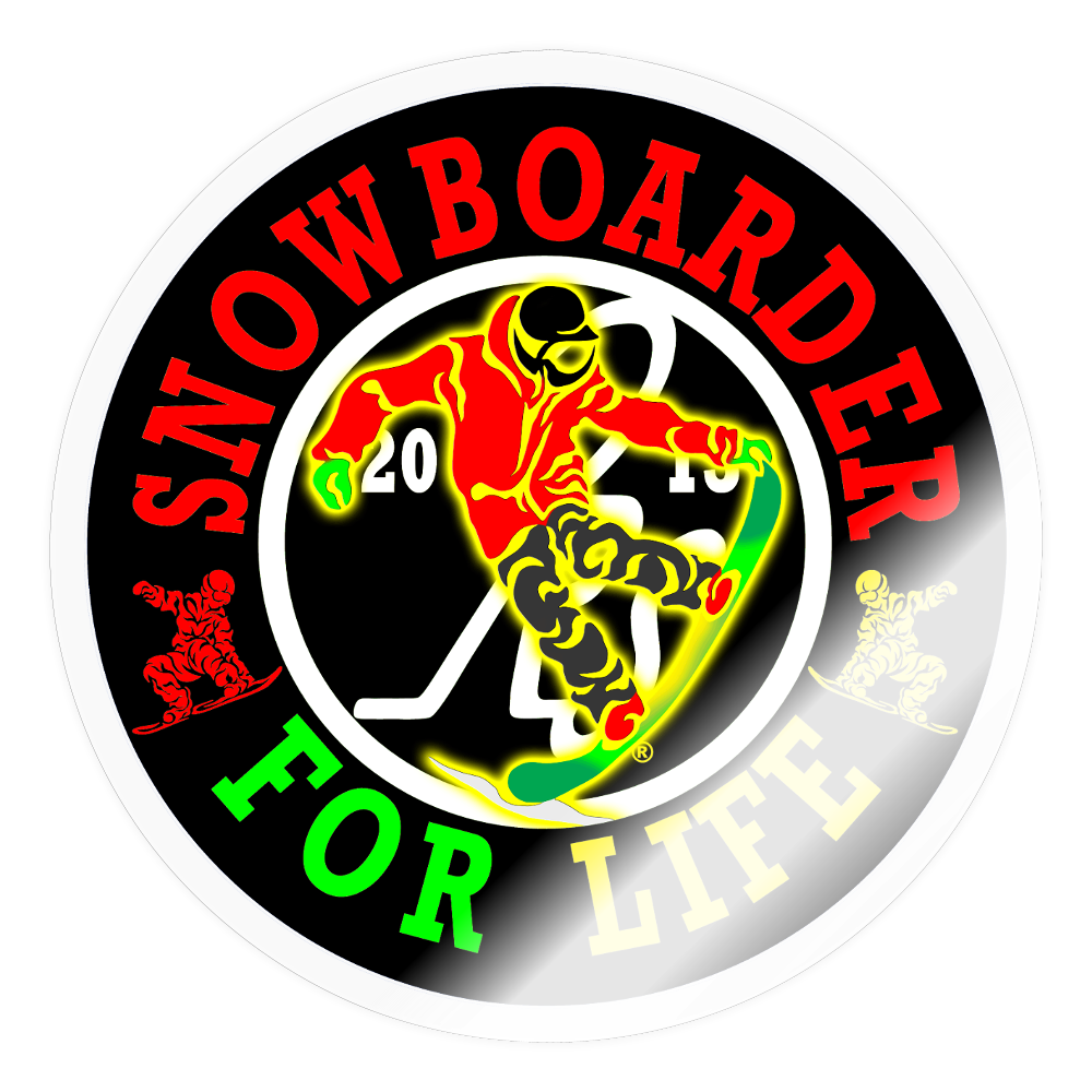 For Life Sticker - transparent glossy