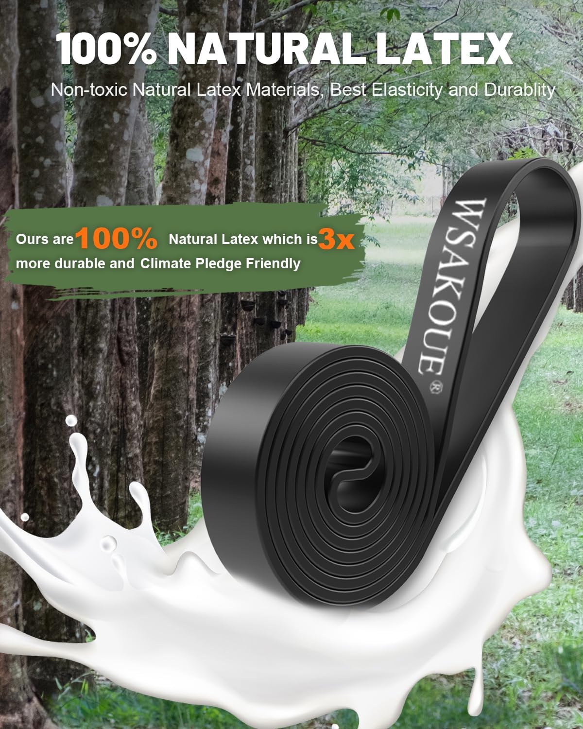 Resistance Bands, Exercise Workout Bands.