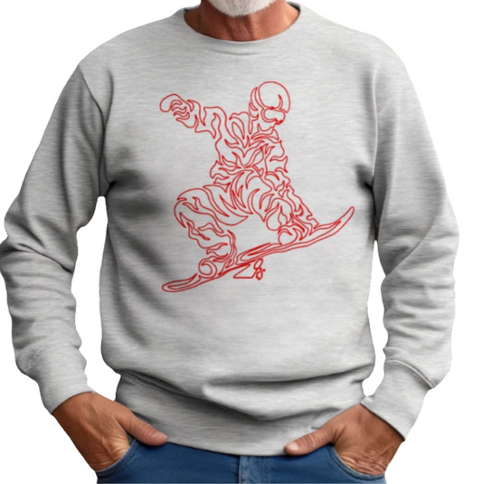 Snowboarder For Life Sweatshirt