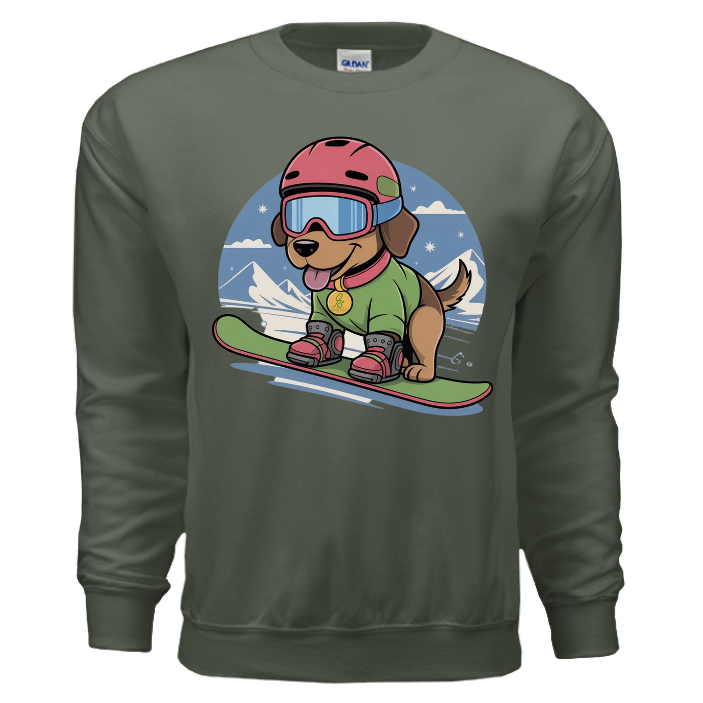 MILITARY GREEN - FRONT