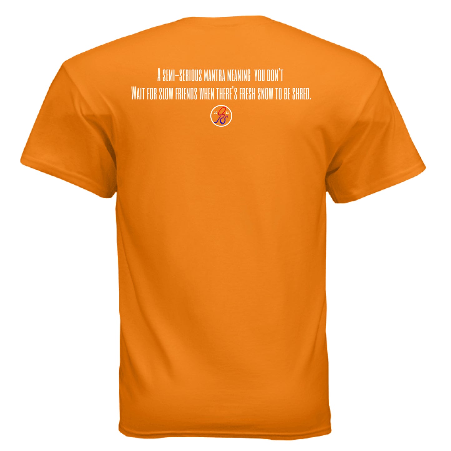 SAFETY ORANGE - BACK