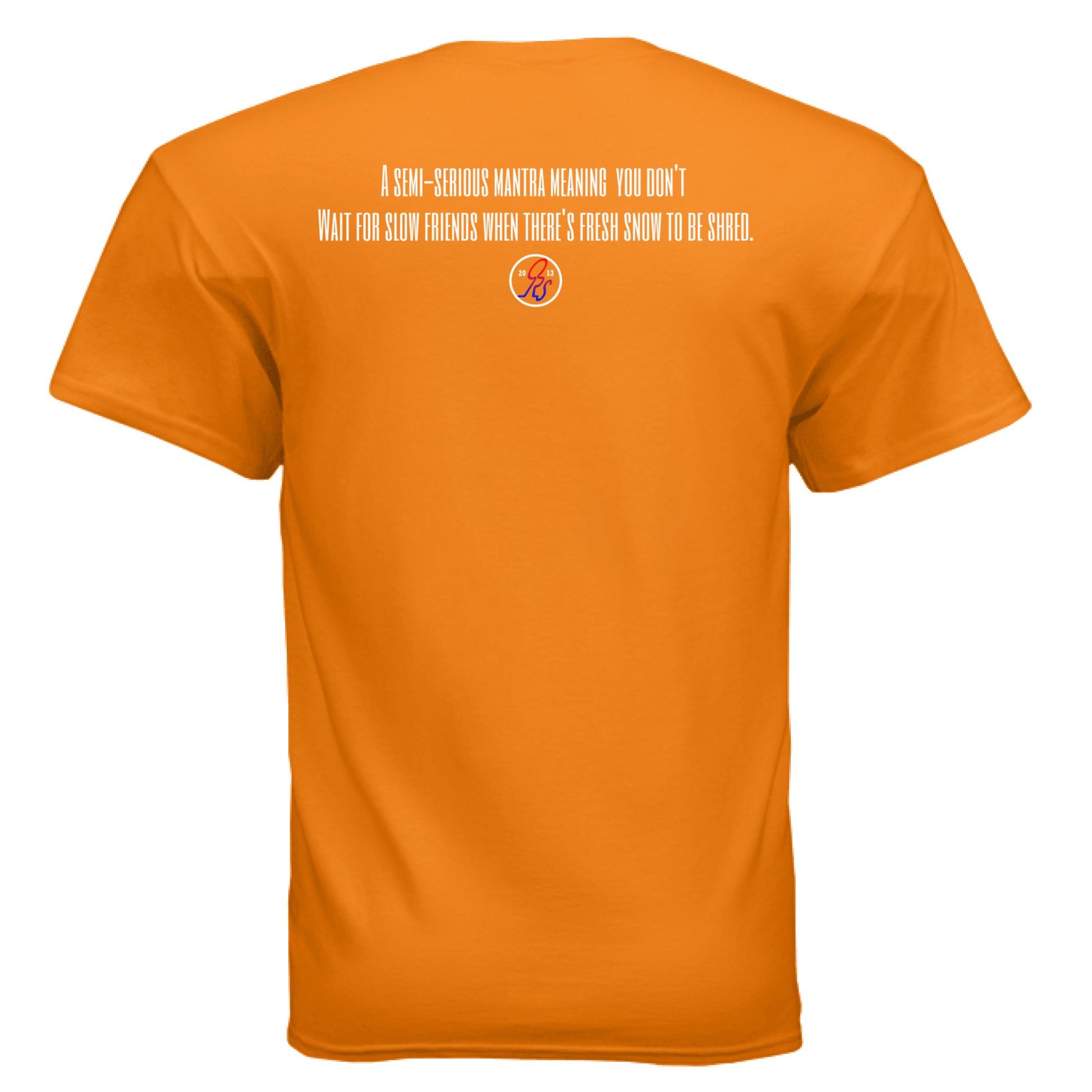 SAFETY ORANGE - BACK