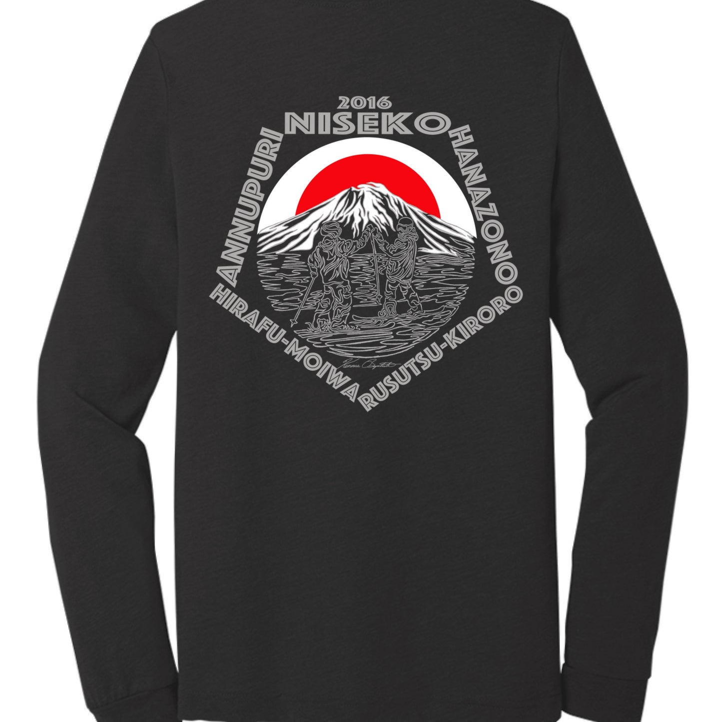 Black Heather Triblend - BACK