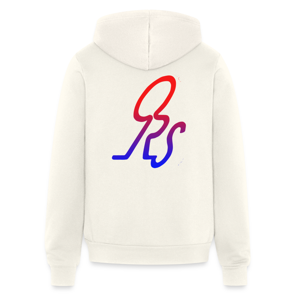 ORS Unisex Full Zip Hoodie - vintage white
