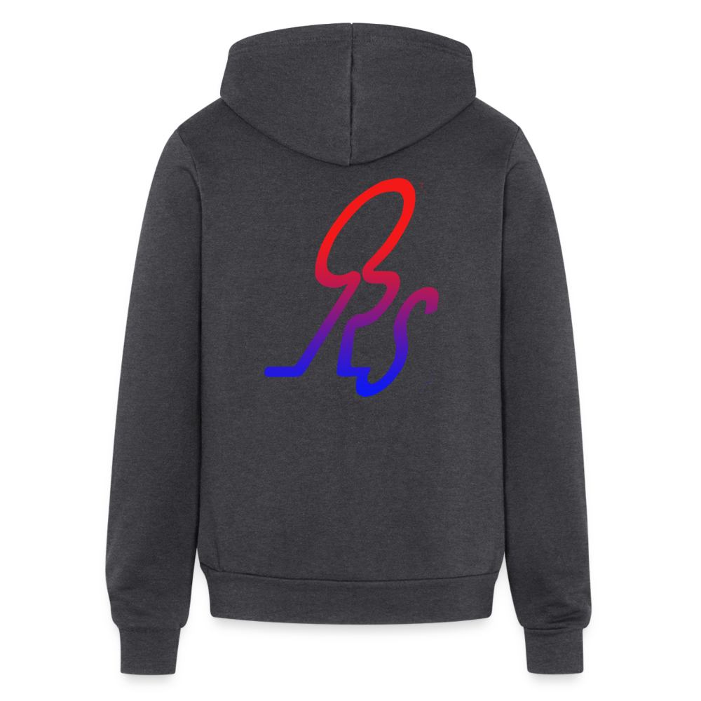 ORS Unisex Full Zip Hoodie - charcoal grey