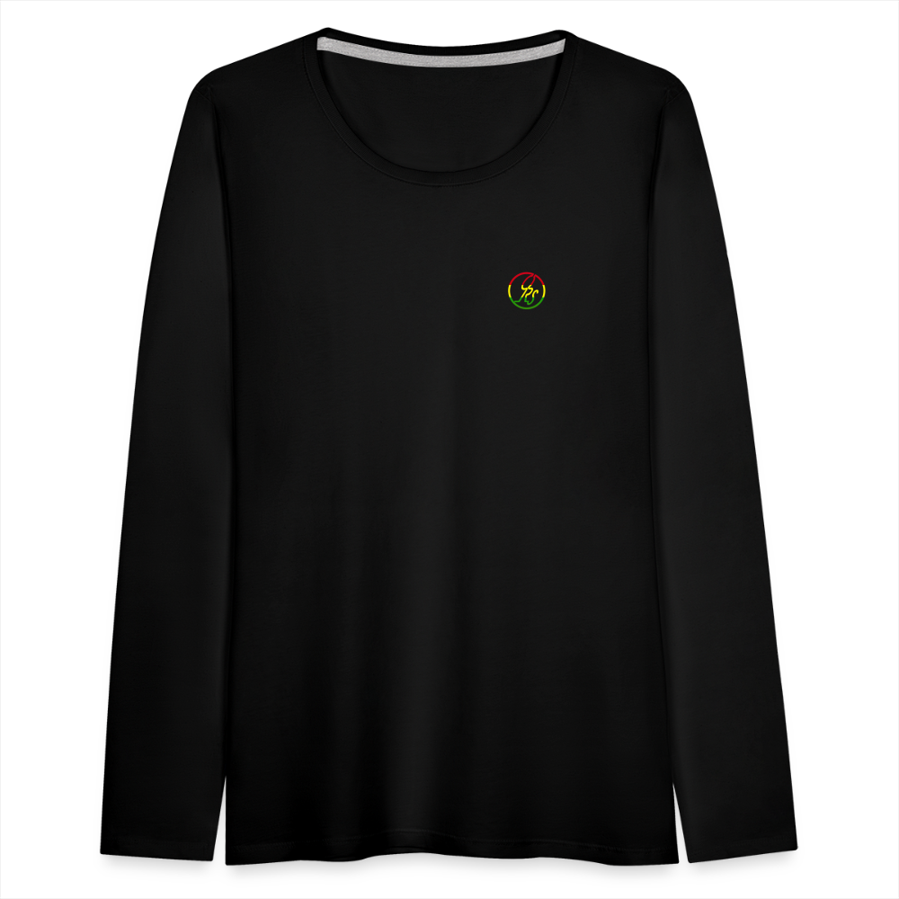 Women's Premium Long Sleeve T-Shirt - black