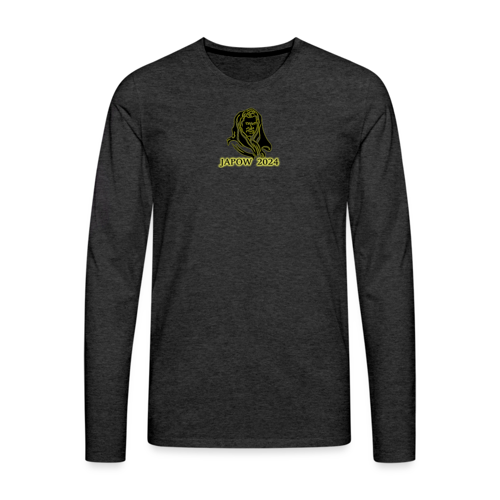 Men's Premium Long Sleeve T-Shirt - charcoal grey