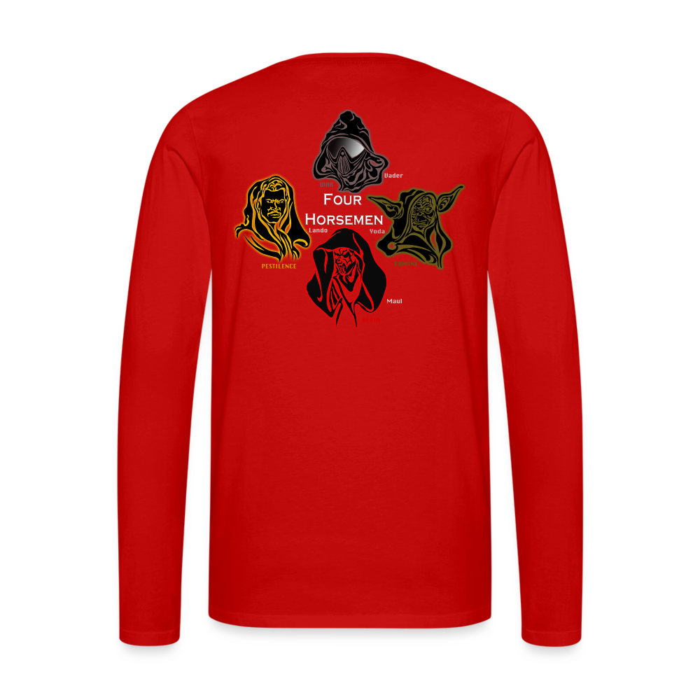 4H Vader Long Sleeve T-Shirt - red