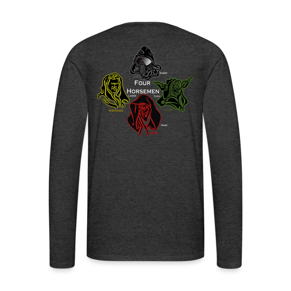 4H Vader Long Sleeve T-Shirt - charcoal grey