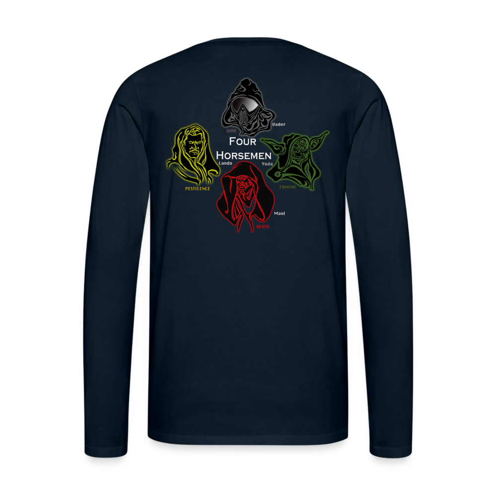 4H Vader Long Sleeve T-Shirt - deep navy