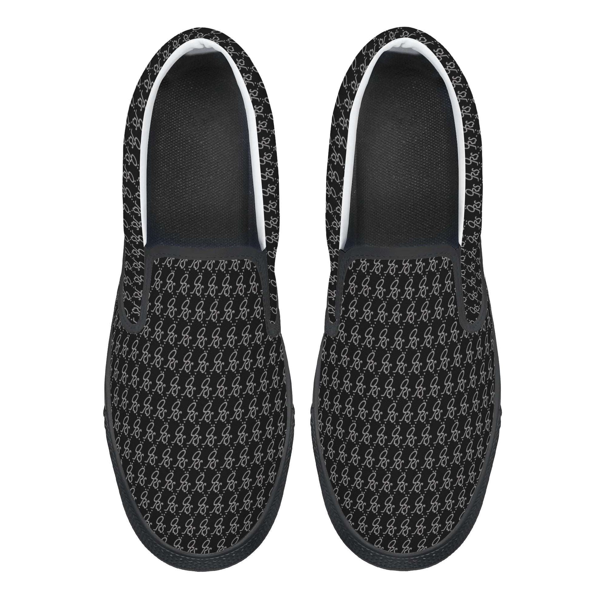 Men's Black Slip On ORS Shoes