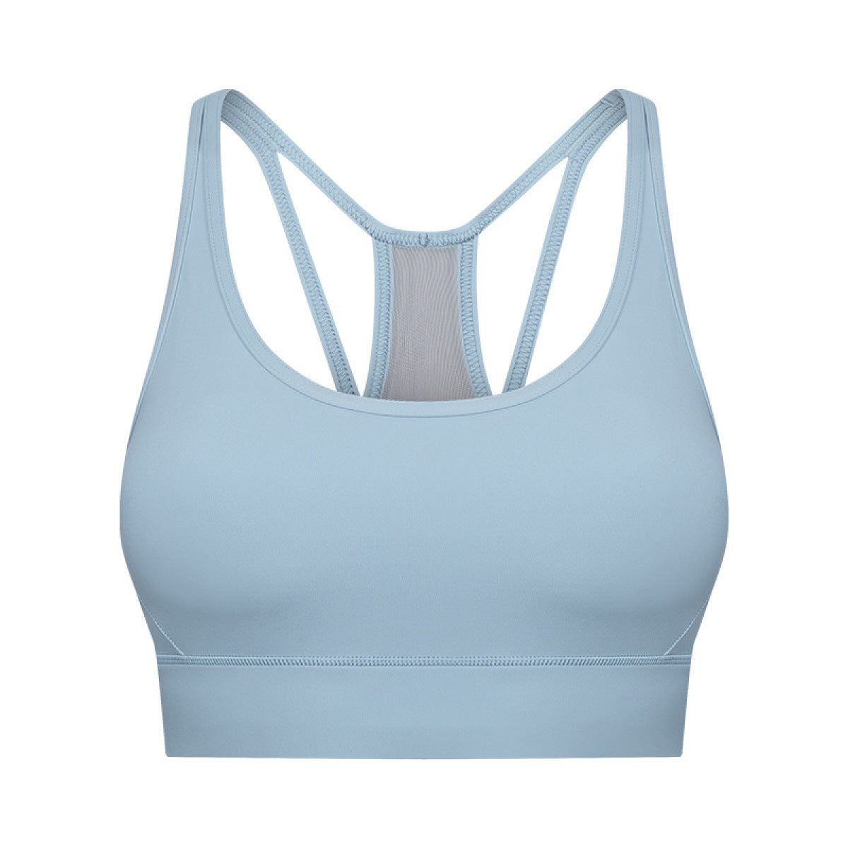 Sexy Cross Mesh Stitching High-Strength Sports Bras