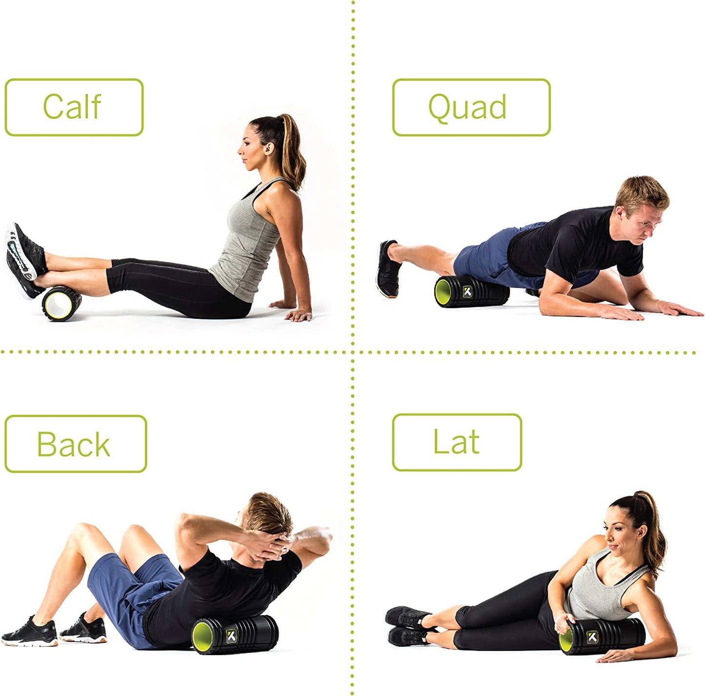 TriggerPoint GRID Foam Roller Original (13-Inch)