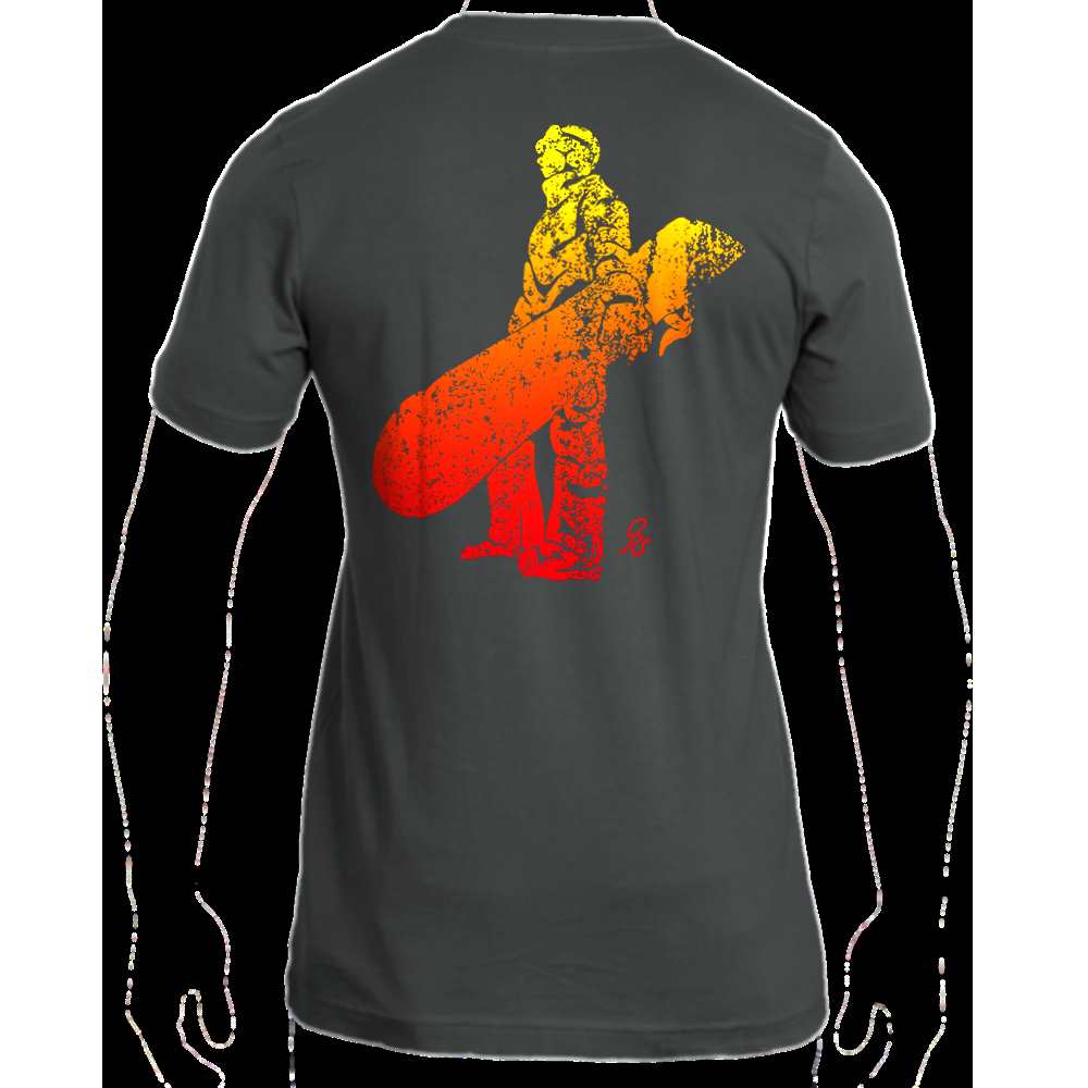 BOARD'S DOWN REFLECT T-SHIRT - ONE RUN SPORTS LLC