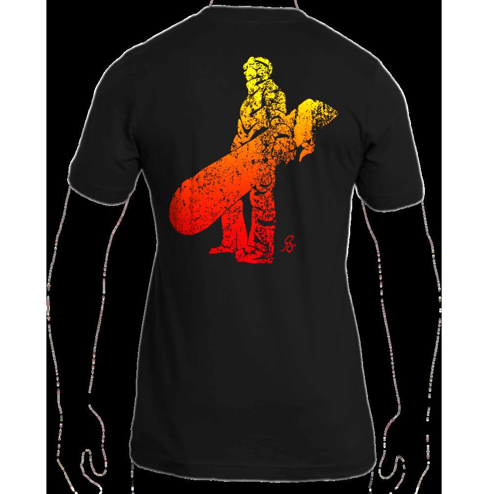 BOARD'S DOWN REFLECT T-SHIRT - ONE RUN SPORTS LLC