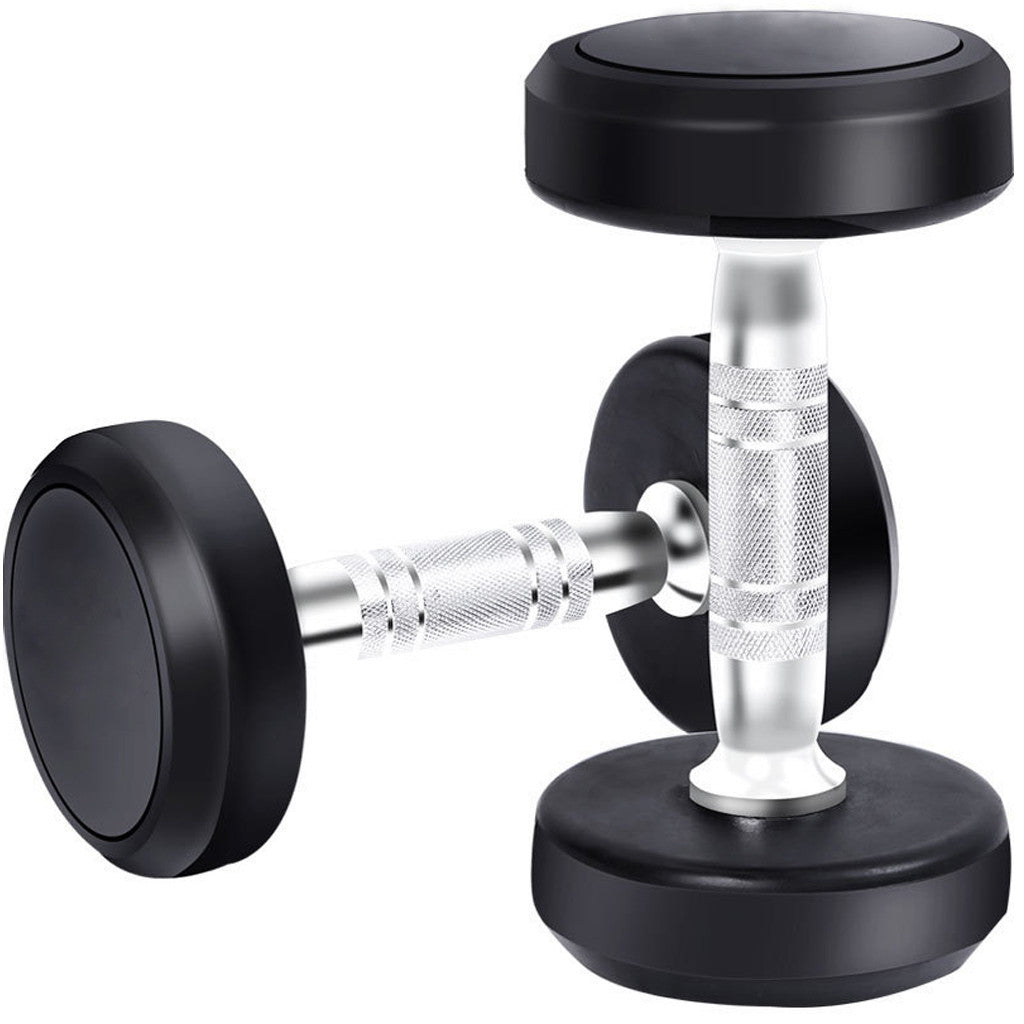 50LB Dumbbells In The Round Rubber
