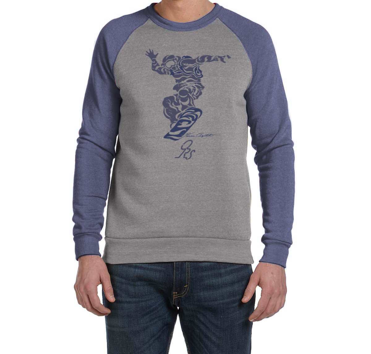 ORS SWEATERSHIRT BLUE - ONE RUN SPORTS