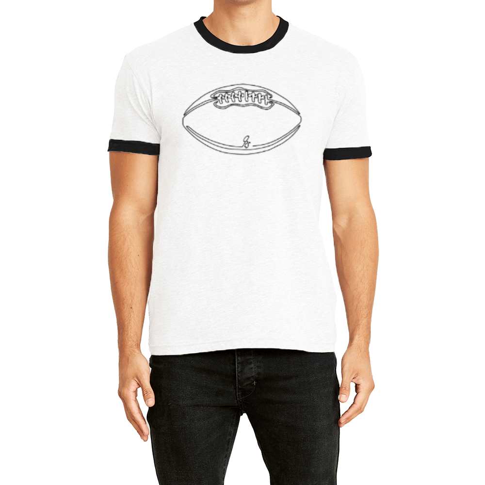 ORS FOOTBALL TEE - ONE RUN SPORTS