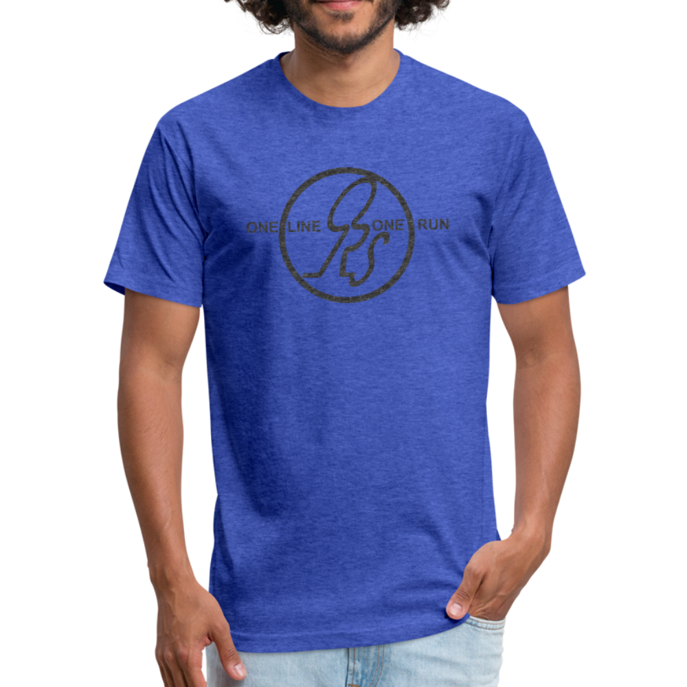 ONE RUN Fitted T-Shirt - ONE RUN SPORTS LLC