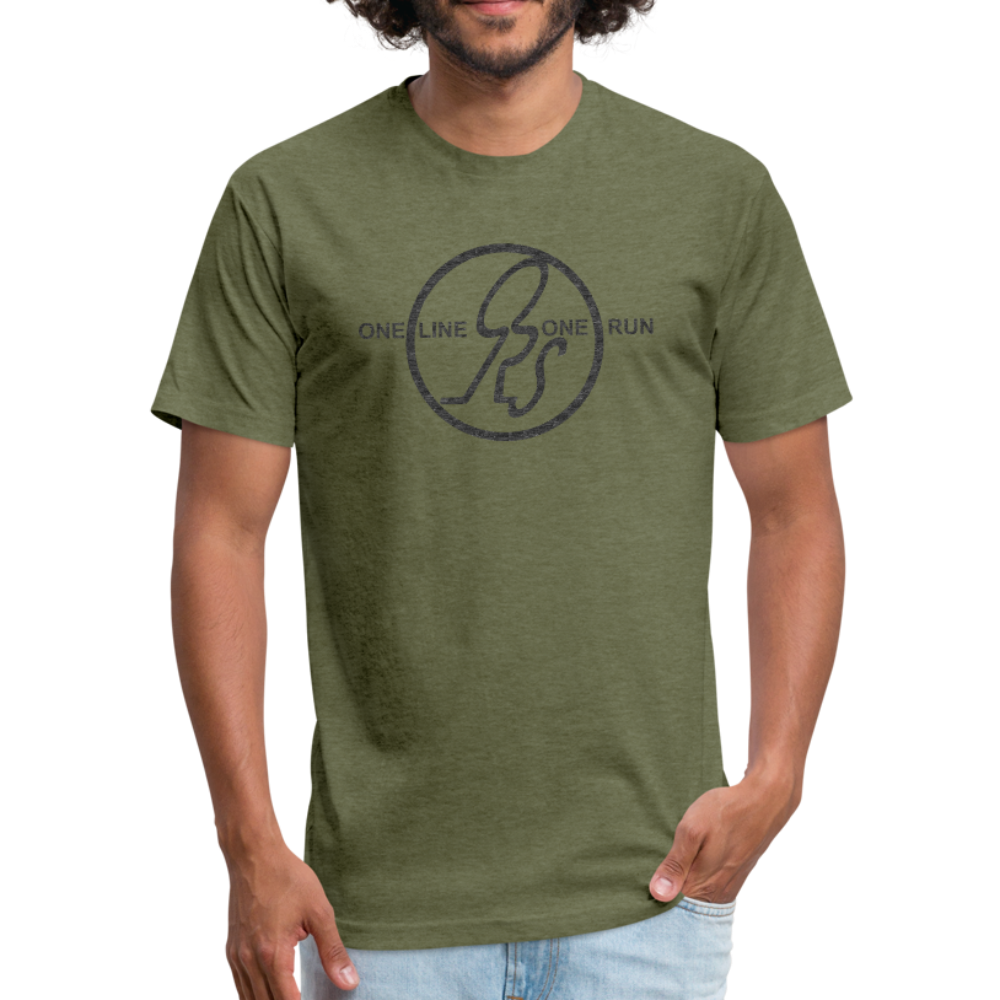 ONE RUN Fitted T-Shirt - ONE LINE ONE RUN