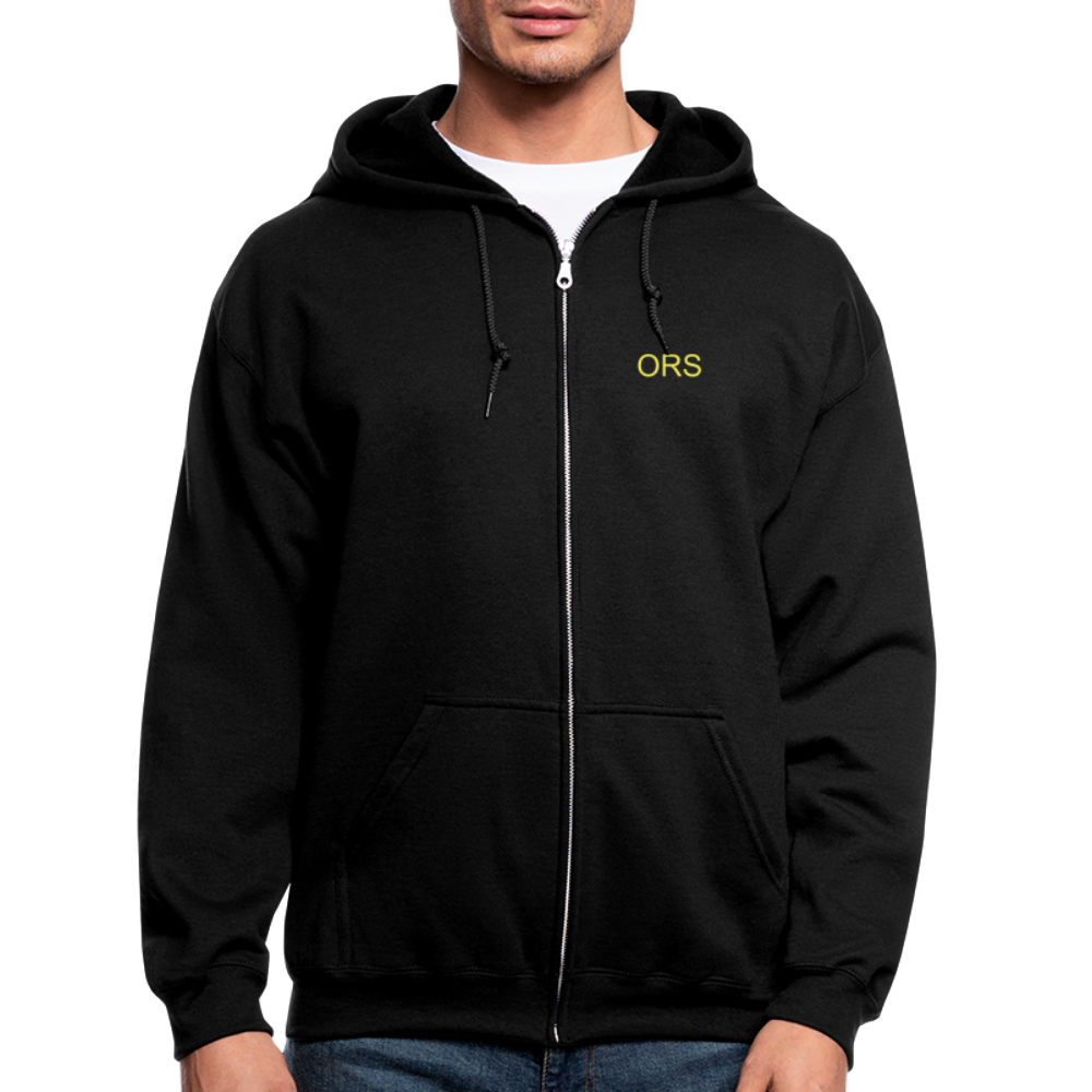 ORS Men's Zip Hoodie - black