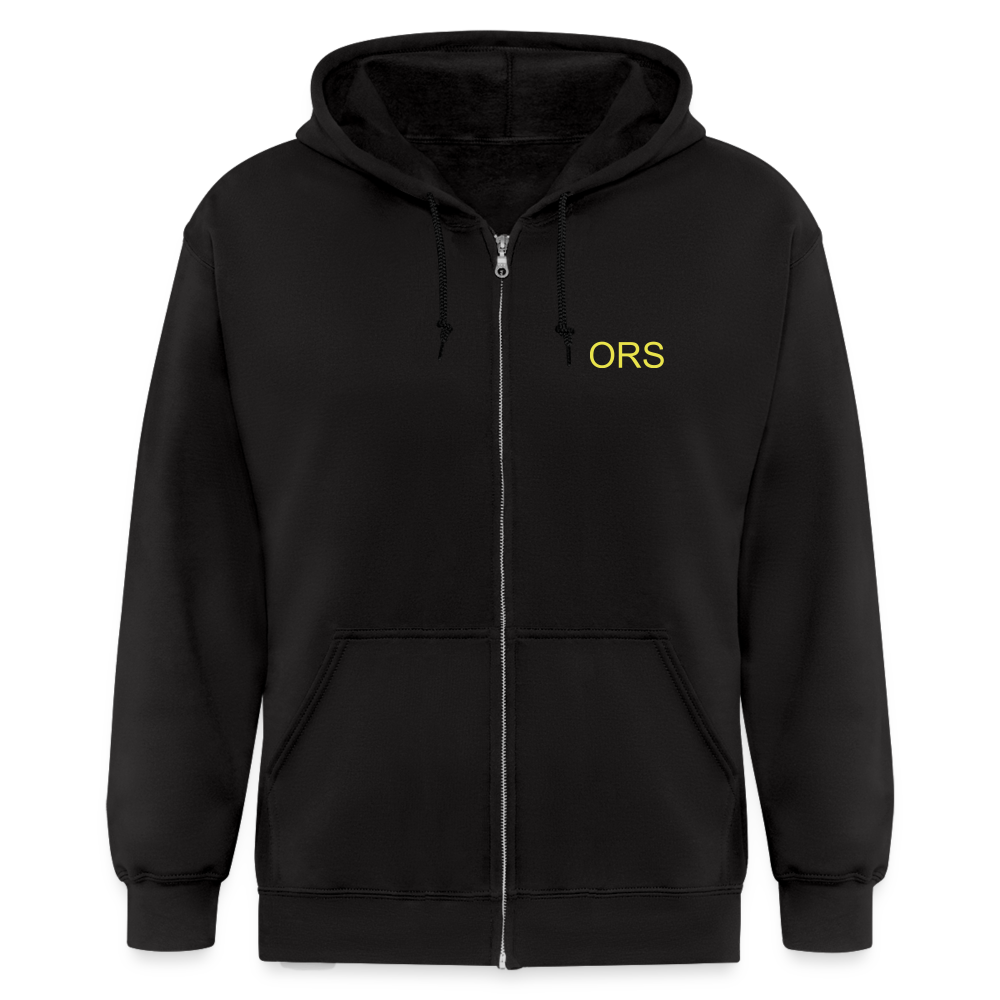 ORS Men's Zip Hoodie - black