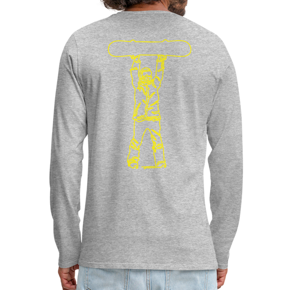 ORS Boards Up Long Sleeve T-Shirt - heather gray