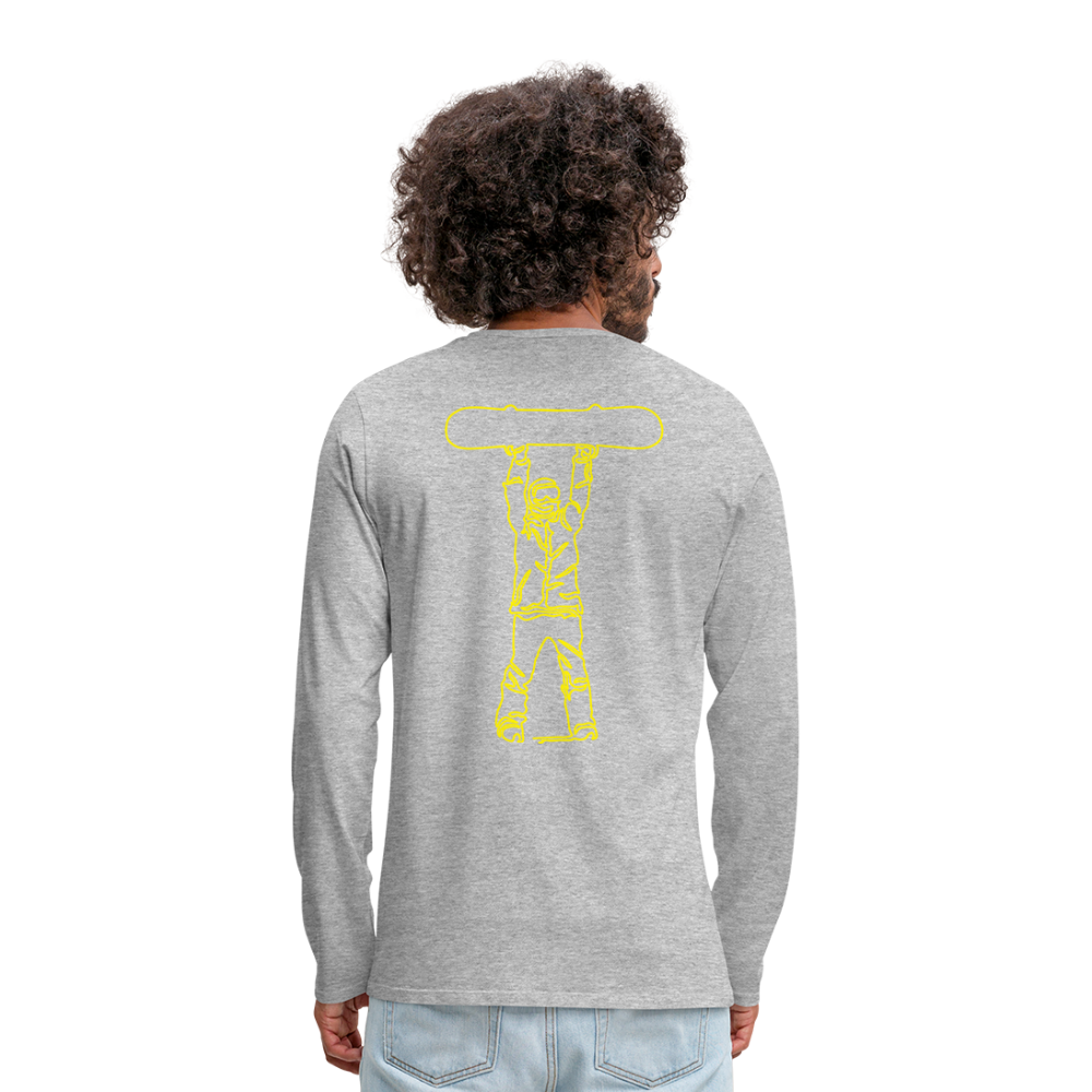 ORS Boards Up Long Sleeve T-Shirt - heather gray