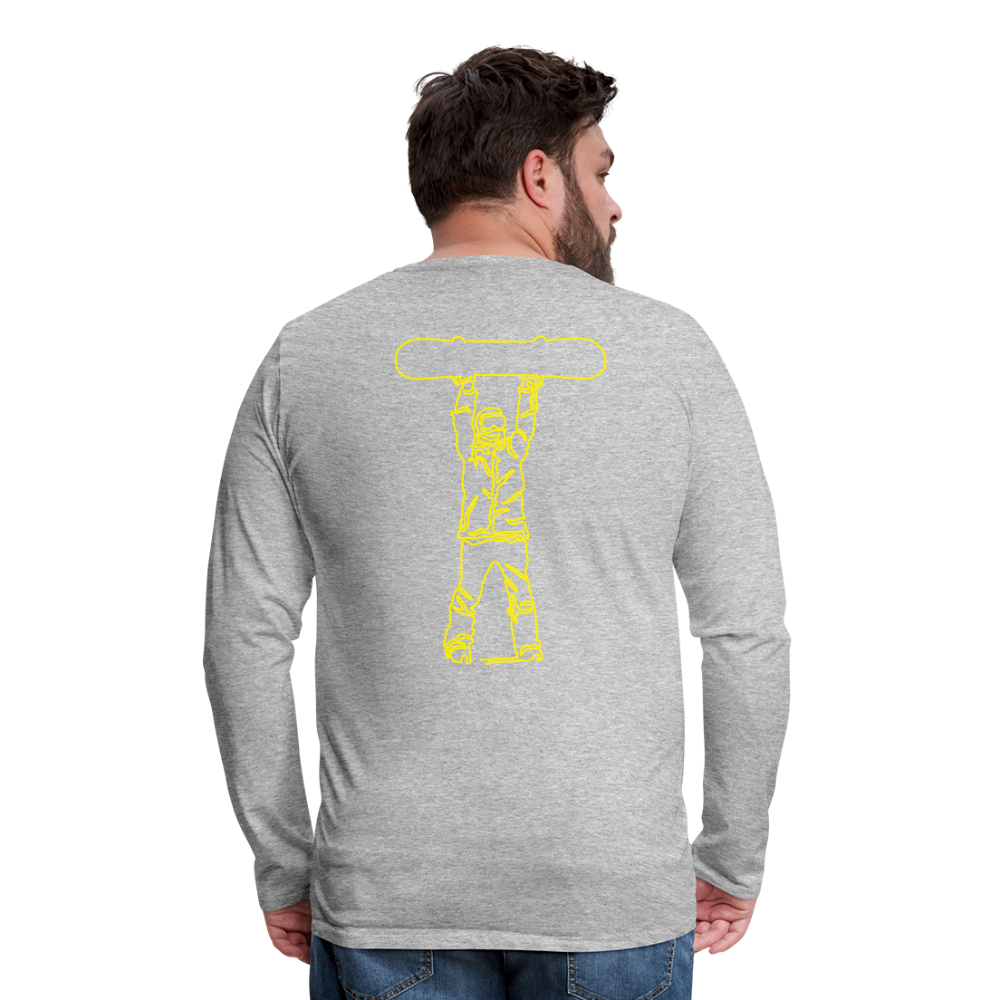 ORS Boards Up Long Sleeve T-Shirt - heather gray