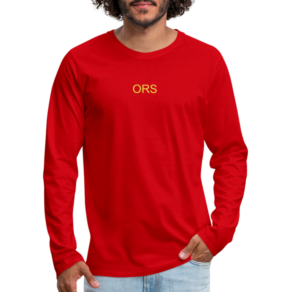 ORS Boards Up Long Sleeve T-Shirt - red