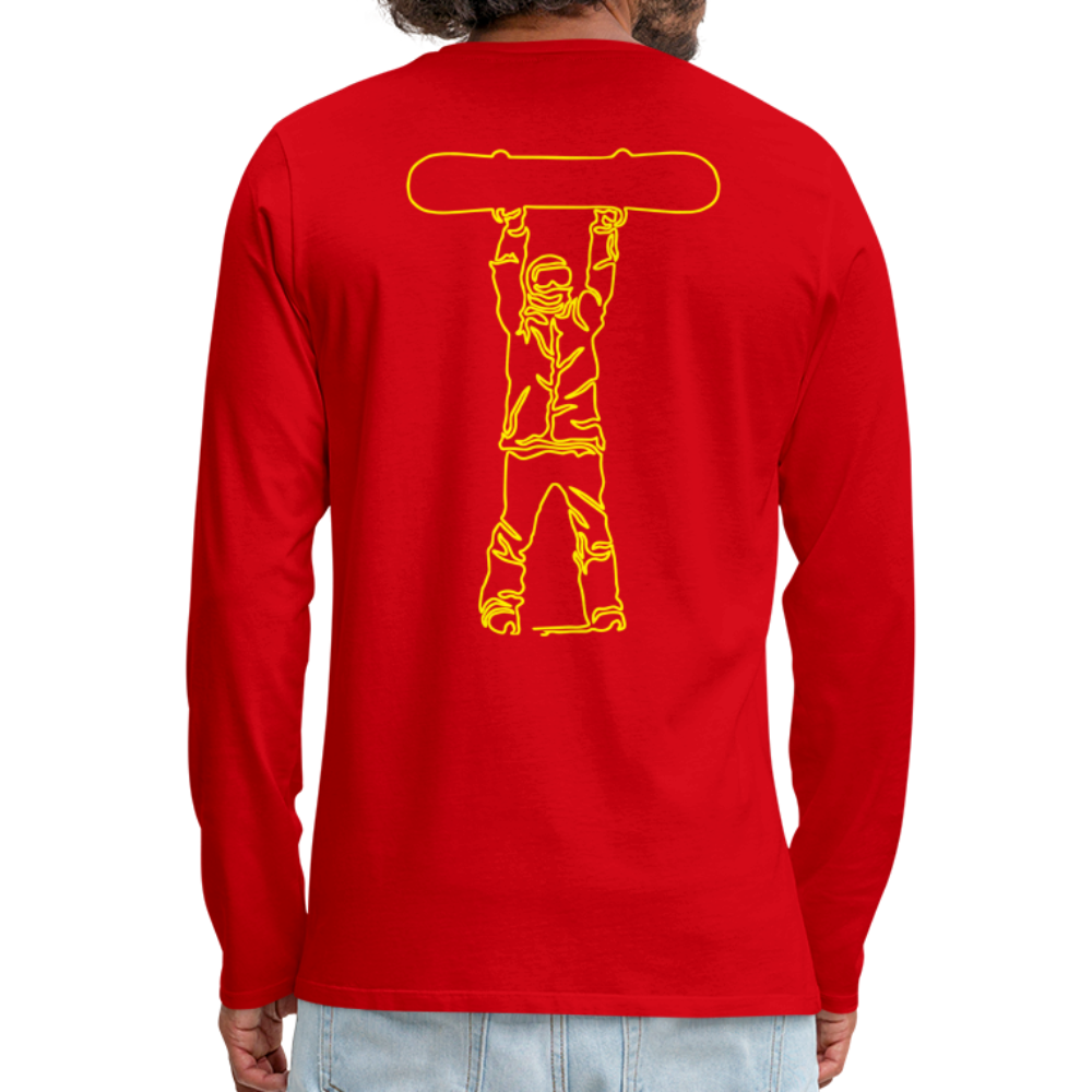 ORS Boards Up Long Sleeve T-Shirt - red