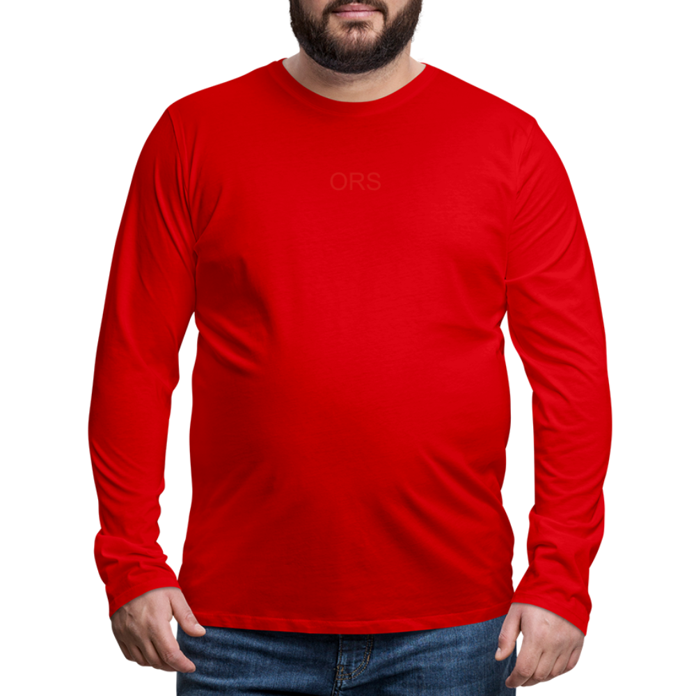 ORS Snowboarder Long Sleeve T-Shirt - red