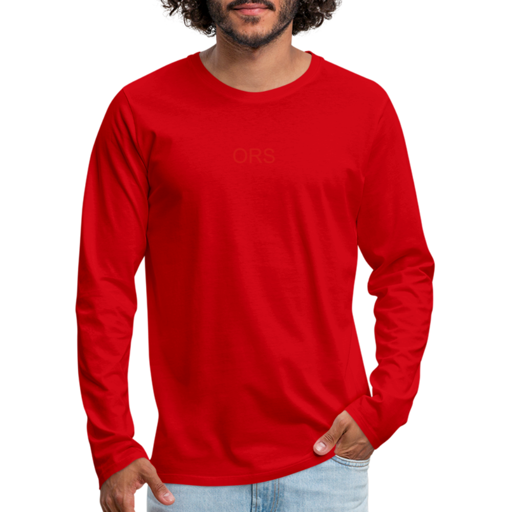 ORS Snowboarder Long Sleeve T-Shirt - red