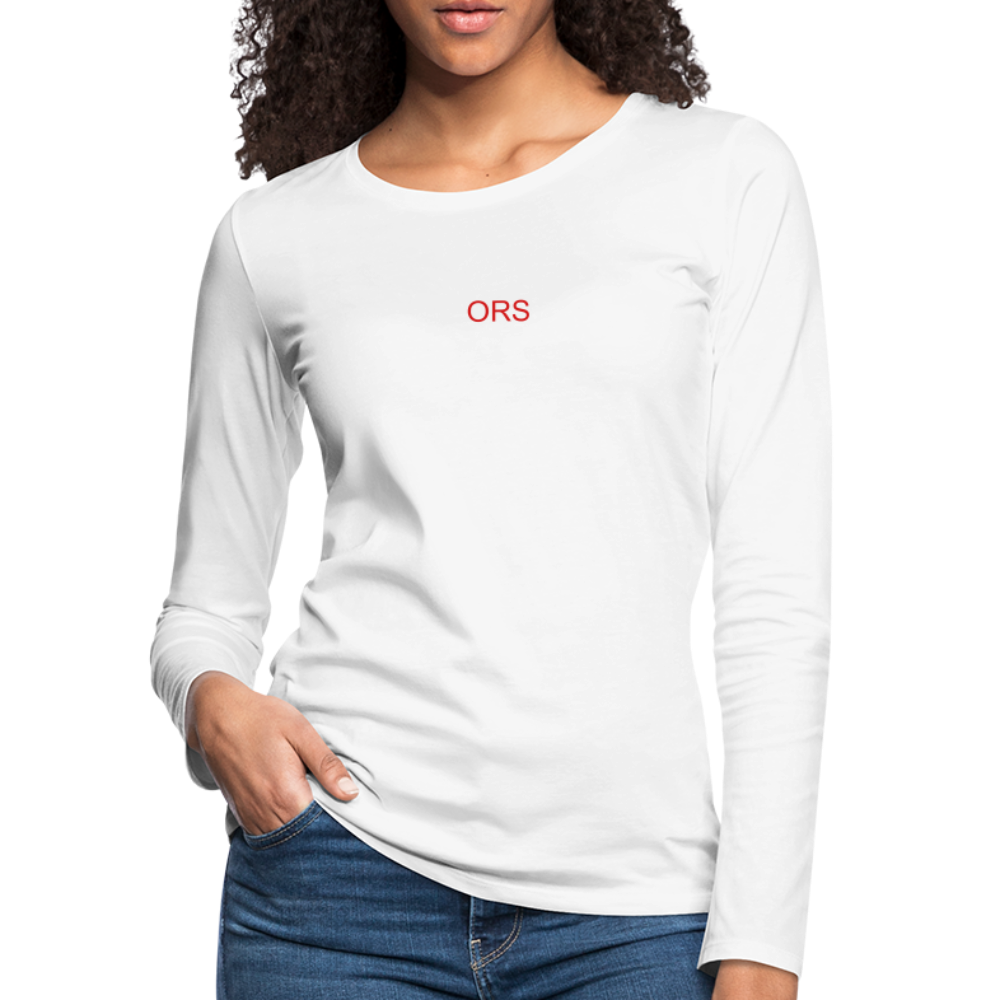 Women's ORS Long Sleeve T-Shirt - white