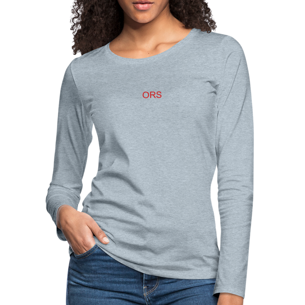 Women's ORS Long Sleeve T-Shirt - heather ice blue