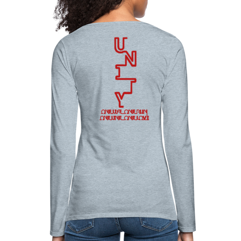 Women's ORS Long Sleeve T-Shirt - heather ice blue