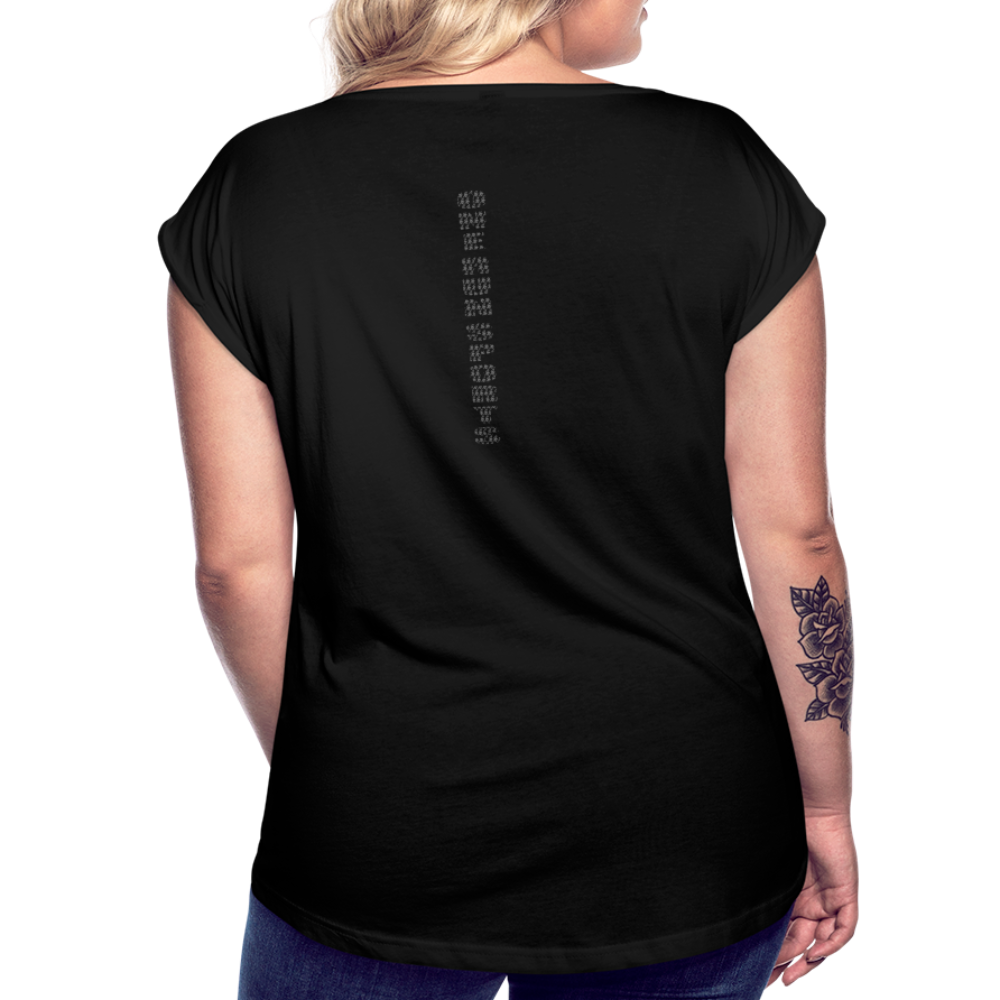 Women's Roll Cuff ORS T-Shirt - black