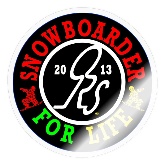 For Life Sticker - transparent glossy