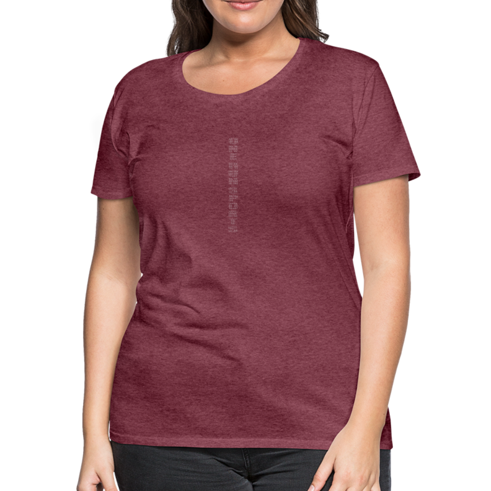 Women’s ORS T-Shirt PRM 2 - heather burgundy