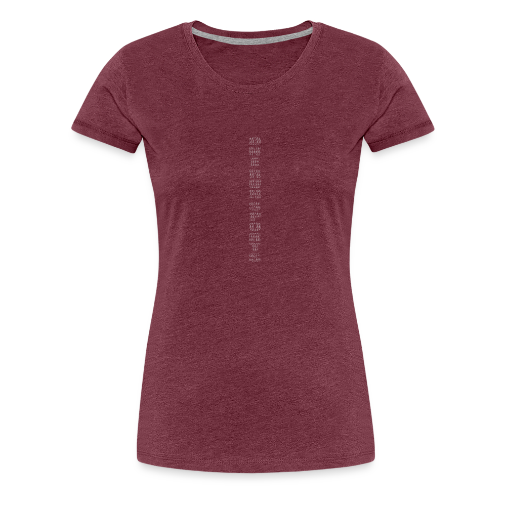 Women’s ORS T-Shirt PRM 2 - heather burgundy