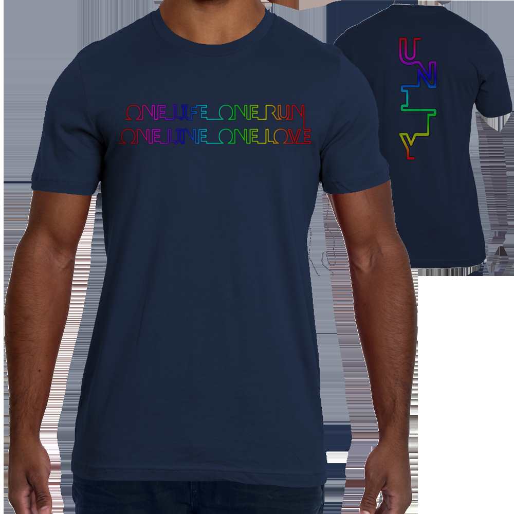 1 UNITY - ONE LINE T-Shirt - ONE RUN SPORTS LLC