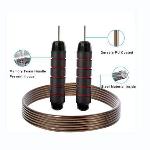 Speed Jump Rope Cable With Ball Bearings