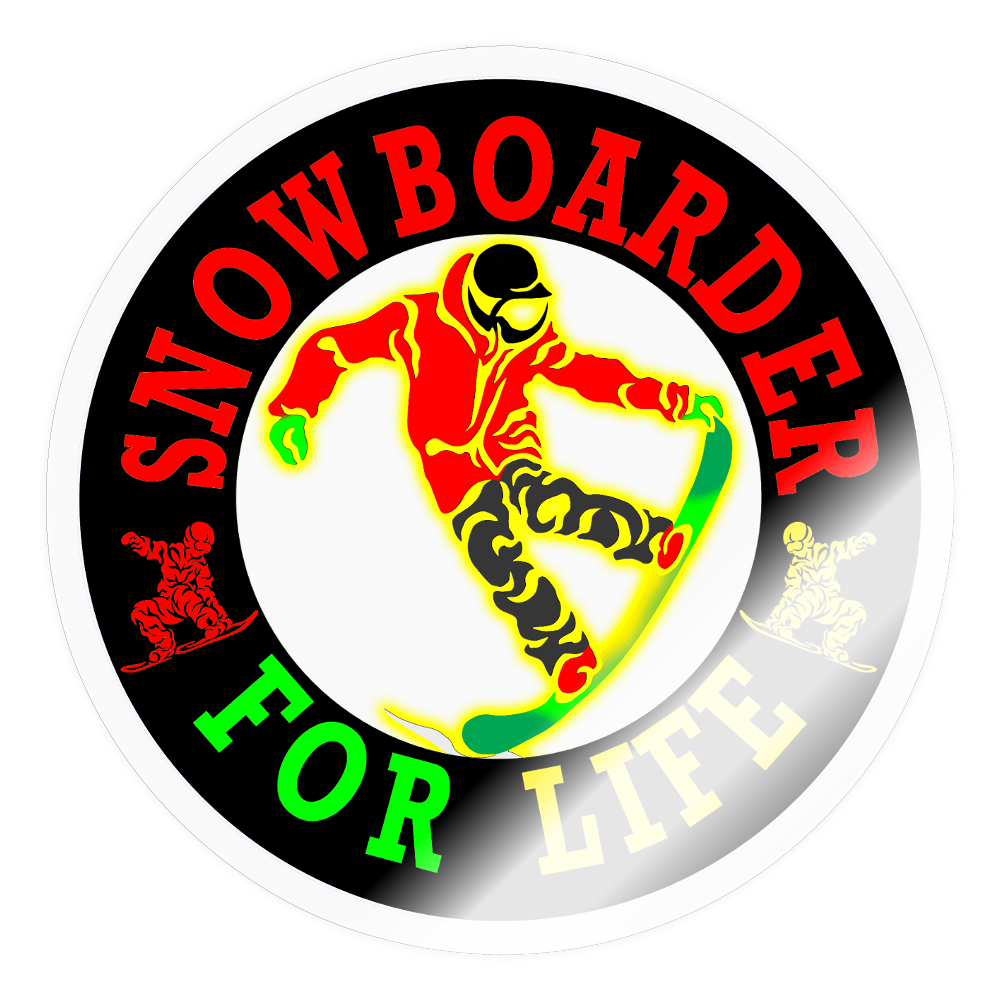 For Life Sticker 2 - transparent glossy