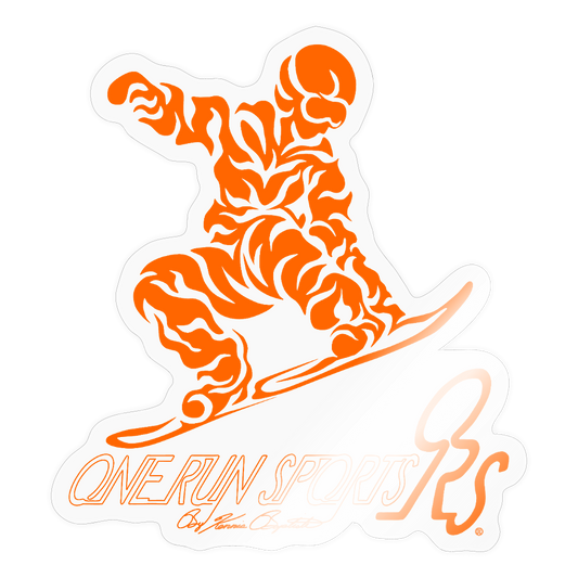 Sticker - transparent glossy