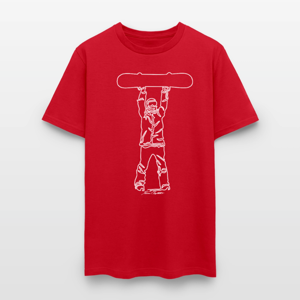 ORS BOARDS UP Men's T-Shirt - red