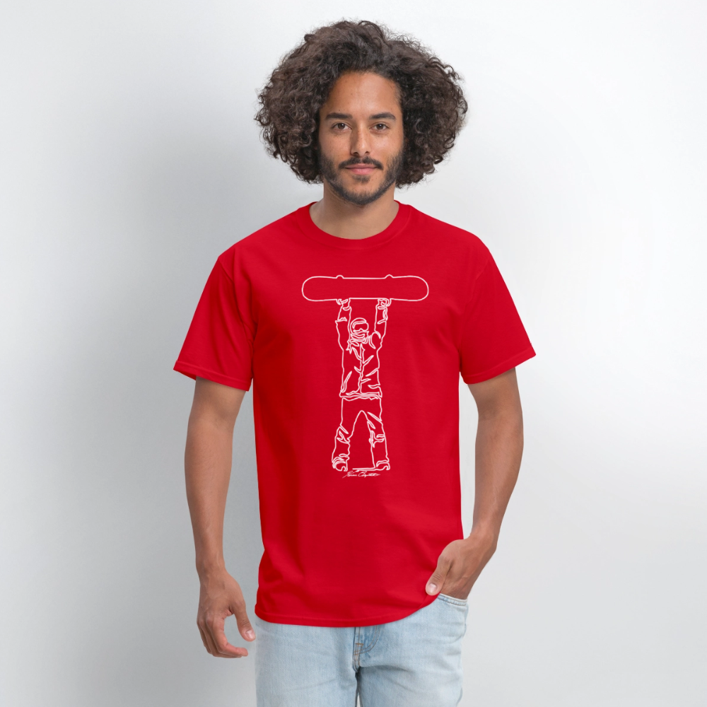 ORS BOARDS UP Men's T-Shirt - red