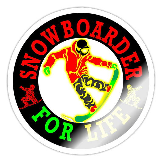 For Life Sticker 2 - white glossy