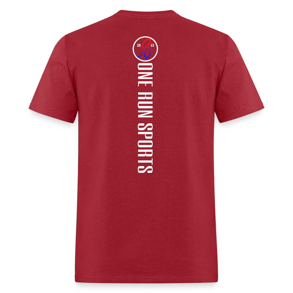 ORS BOARDS UP Men's T-Shirt - dark red