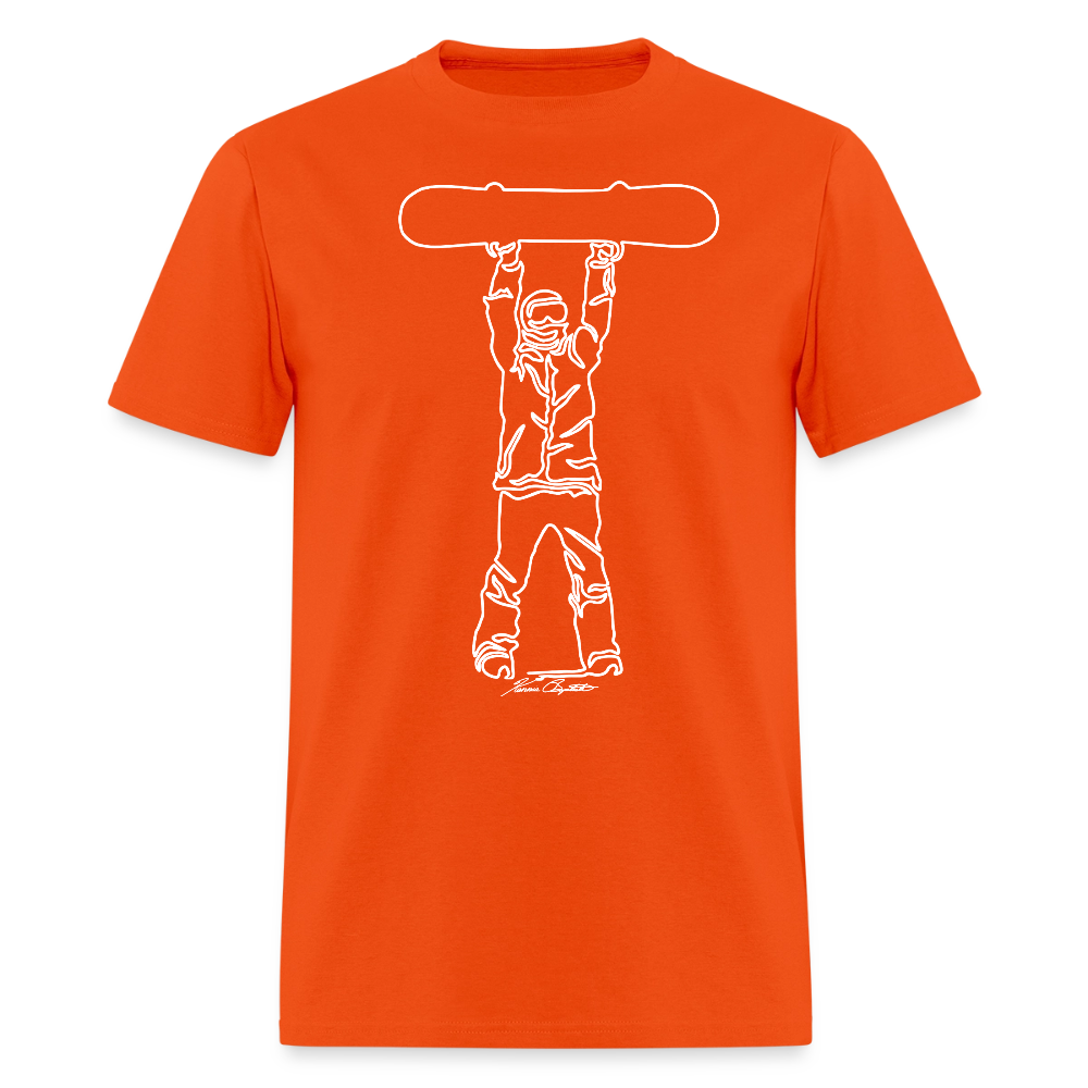 ORS BOARDS UP Men's T-Shirt - orange